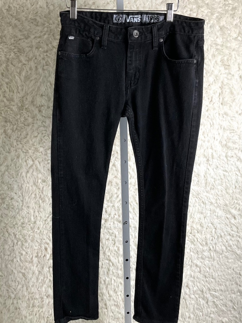 VAN'S MEN'S BLACK DENIM JEANS~SIZE 30X30!